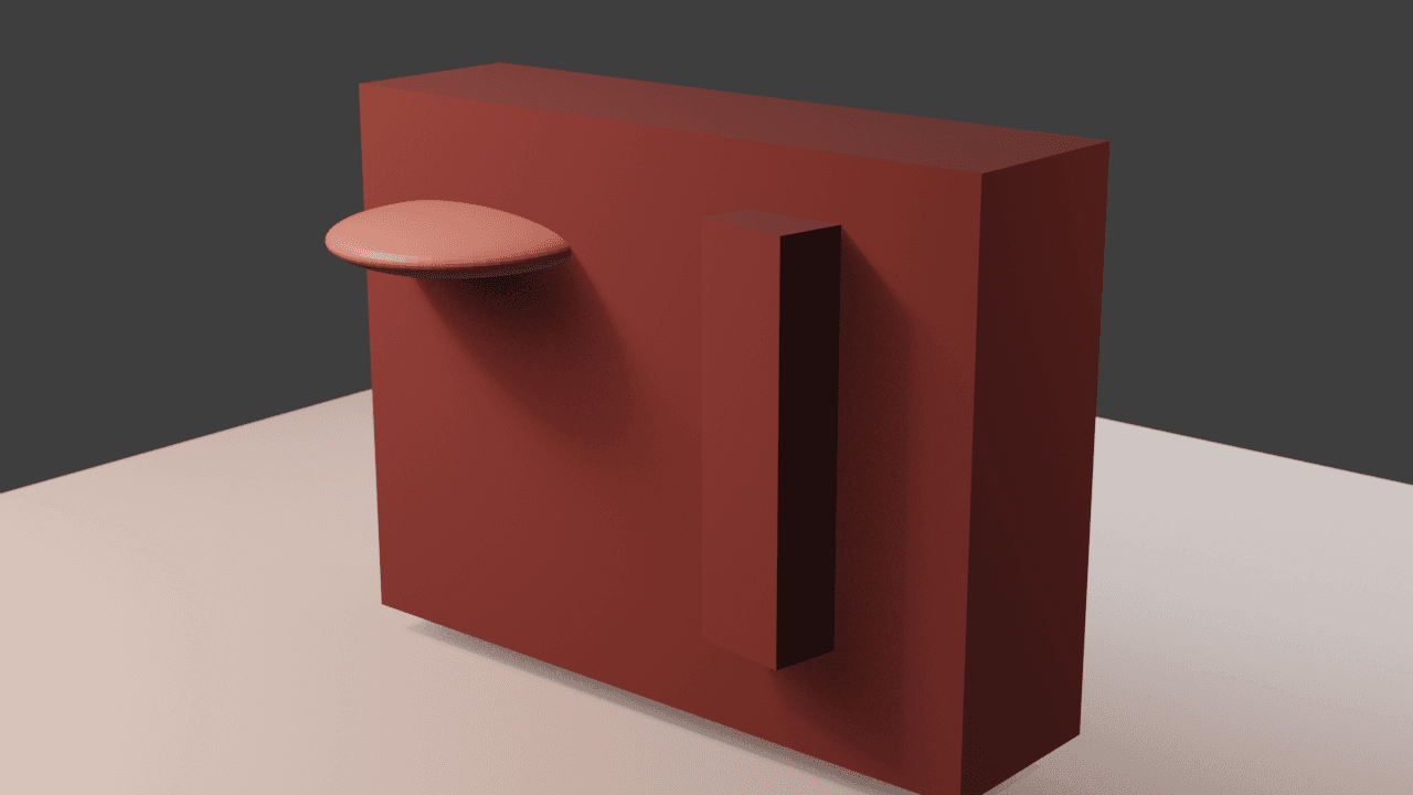 Blender look-dev render with bloodlust lacquer material